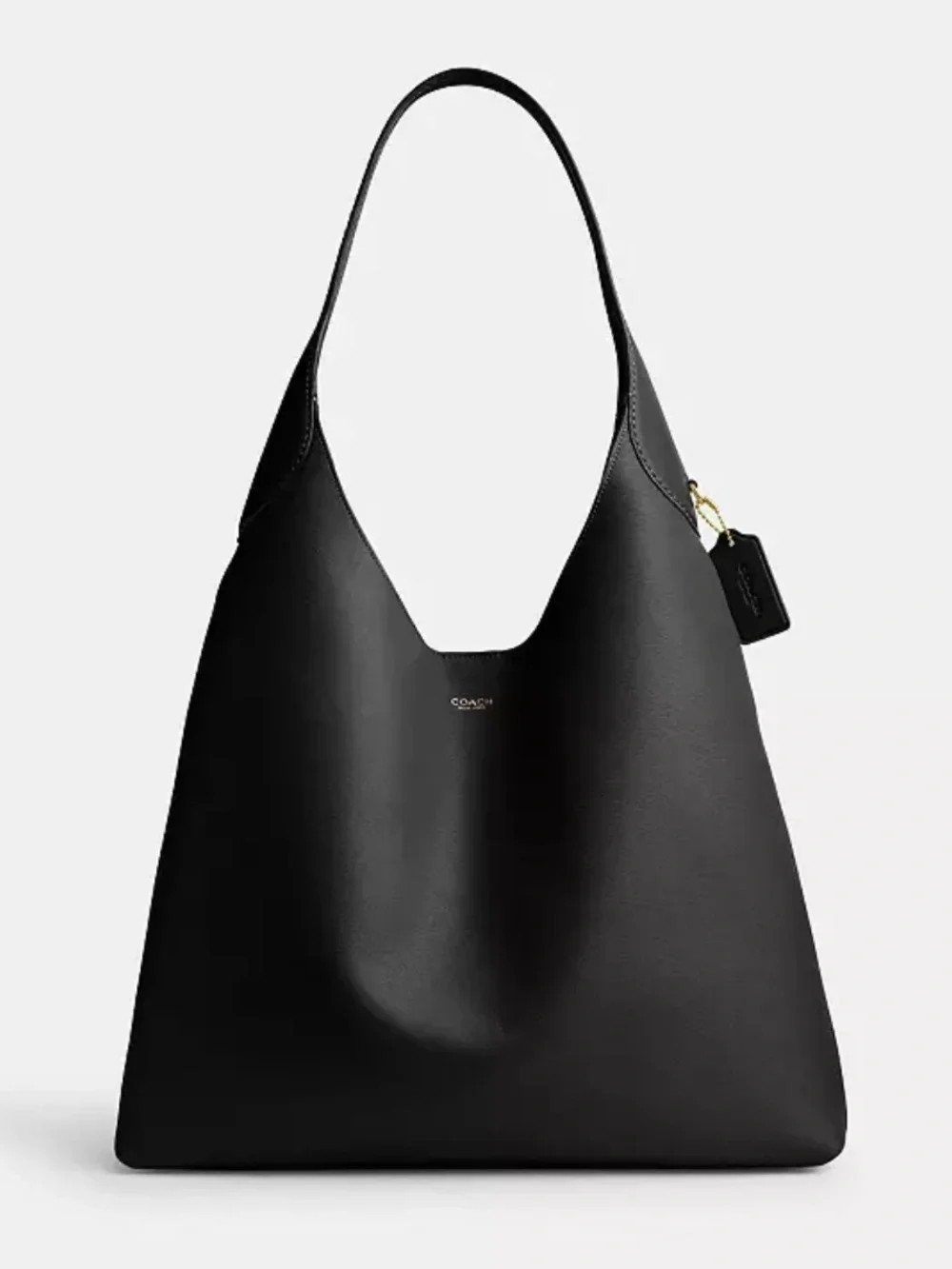 Coach Brooklyn Shoulder Bag 39 - Black Leather